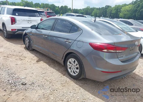 2018 Hyundai Elantra Se из США, поврежденный, VIN 5NPD74LFXJH374429
